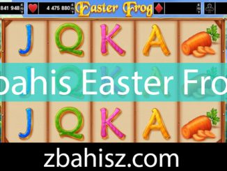 Zbahis easter frog slot oyunuyla takdire şayandır.