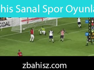 Zbahis sanal spor oyunları ile revaçtadır.