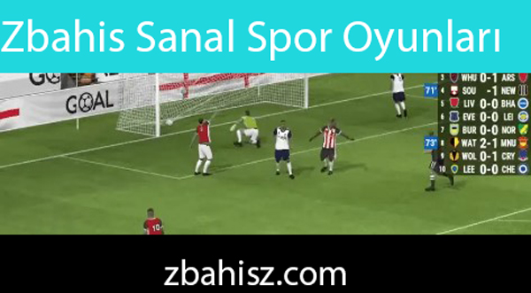 Zbahis sanal spor oyunları ile revaçtadır.